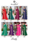 Simba Vol 22 By Kashvi Georgette Lahariya Printed Wholesale Saree In India